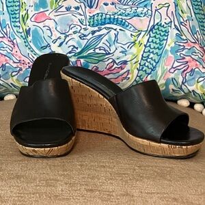 Bandolino Dark Brown Wedge Sandals
